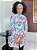 Jaleco feminino Imperatriz Slim - Tropical Flowers - Uniblu - Imagem 4