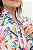 Jaleco feminino Imperatriz Slim - Tropical Flowers - Uniblu - Imagem 2