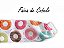 Faixa de Cabelo - Donuts Fundo Branco - Uniblu - Imagem 3