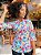 Camisa Feminina Chefe Cozinha - Tropical Flowers - Uniblu - Personalizado - Imagem 6