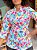 Camisa Feminina Chefe Cozinha - Tropical Flowers - Uniblu - Personalizado - Imagem 5