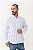 Camisa Social Masculina - Tecido Ibiza Camisaria Com Elastano Cor - Branca - Uniblu - Personalizado - Imagem 2