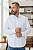 Camisa Social Masculina - Tecido Ibiza Camisaria Com Elastano Cor - Branca - Uniblu - Personalizado - Imagem 1