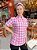 Camisa Feminina Chefe Cozinha - Xadrez Rosa - Uniblu - Personalizado - Imagem 10