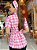 Camisa Feminina Chefe Cozinha - Xadrez Rosa - Uniblu - Personalizado - Imagem 3