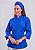 Camisa Feminina Chefe Cozinha - Dolman Queen Azul Royal - Botões Forrados - Uniblu - Personalizado - Imagem 5