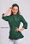 Camisa Feminina Chefe Cozinha - Dolman Queen Verde Botânical - Botões Forrados - Uniblu - Personalizado - Imagem 2