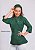 Camisa Feminina Chefe Cozinha - Dolman Queen Verde Botânical - Botões Forrados - Uniblu - Personalizado - Imagem 5