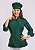 Camisa Feminina Chefe Cozinha - Dolman Queen Verde Botânical - Botões Forrados - Uniblu - Personalizado - Imagem 1
