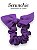 Scrunchie  - Amarrador de cabelo Violet Açai - uniblu - Imagem 3