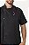 Camisa Masculina Chefe Cozinha - Dolman Farda Pepper Manga Curta - Preta - Uniblu - Personalizado - Imagem 2