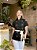 Camisa Feminina Chefe Cozinha - Dolman lisboa cor-Preta - Uniblu - Personalizado - Imagem 6