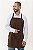 Avental Minimalista Work Unissex cor- Marrom Chocolate - Cozinha e Atendimento - Uniblu - Personalizado - Imagem 18