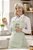 Avental Gourmet - Microfibra Italiana Verde Sálvia Com Viés Bege - Uniblu - Personalizado - Imagem 1