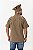 Camisa Masculina Chefe Cozinha - Dolman Farda Manga Curta - Terra - Uniblu - Personalizado - Imagem 14