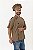 Camisa Masculina Chefe Cozinha - Dolman Farda Manga Curta - Terra - Uniblu - Personalizado - Imagem 12
