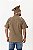 Camisa Masculina Chefe Cozinha - Dolman Farda Manga Curta - Terra - Uniblu - Personalizado - Imagem 15
