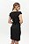 Vestido Executivo Manga Oriental - Preto - UNB - Imagem 16
