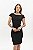 Vestido Executivo Manga Oriental - Preto - UNB - Imagem 3