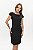 Vestido Executivo Manga Oriental - Preto - UNB - Imagem 13