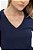 Babylook Decote V - Azul Marinho - Uniblu - UNB - Imagem 11