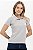 Camisa Polo Feminina Cinza Gelo - Uniblu - UNB - Imagem 1