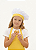 Touca Infantil Unikids - Amarelo Classic - Uniblu - Imagem 5