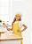 Touca Infantil Unikids - Amarelo Classic - Uniblu - Imagem 8