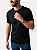 CAMISETA MALHA ALGODÃO TECH PIMA PRETA Uniblu - UNB - Imagem 4