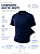 CAMISETA MALHA ALGODÃO TECH PIMA AZUL MARINHO Uniblu - UNB - Imagem 2