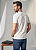 CAMISETA MALHA ALGODÃO TECH PIMA BRANCA Uniblu - UNB - Imagem 6