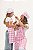 Touca Infantil Unikids - Xadrez Rosa - Uniblu - Imagem 19