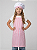 Avental Infantil Unikids Listras Rosa - Uniblu - UNB - Imagem 12