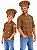 Kit Tal Pai Tal Filho - Dolman lisboa Terra Unikids + Dolman Lisboa Terra adulta - Uniblu - UNB - Imagem 6