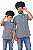 Kit Tal Pai Tal Filho - Dolman Xadrez Unikids + Dolman Lisboa Xadrez adulta - Uniblu - UNB - Imagem 10