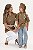 Kit Tal Mãe Tal Filha - Dolman lisboa Terra Unikids + Dolman Lisboa Terra adulta - Uniblu - UNB - Imagem 2