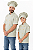 Kit Tal Pai Tal Filho - Dolman lisboa Areia Unikids + Dolman Lisboa Areia adulta - Uniblu - UNB - Imagem 11