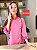 Camisa Feminina Chefe Cozinha - Dólman Stilus Rosa Mescla- Uniblu - Personalizado - Imagem 5