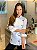 Camisa Feminina Chefe Cozinha - Camisa Dolman Stilus Sarja 100% Algodão - Uniblu - Imagem 2