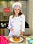 Camisa Feminina Chefe Cozinha - Dolman Stilus - Botões Smiles - Uniblu - Imagem 10