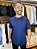 Camiseta Malha 100% alg. Cor Azul Marinho - Uniblu - Personalizado - Imagem 9