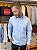 Camisa Social Masculina -  London Azul - Uniblu - Personalizado - Imagem 4