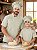 Touca Chefe - Areia ( unisex ) uniblu - Imagem 4