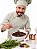 Touca Chefe - Areia ( unisex ) uniblu - Imagem 3