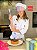Camisa Feminina Chefe Cozinha - Dolman Stilus Branca - Botões Pretos - Uniblu - Imagem 4