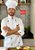 Camisa chefe Cozinha - Dolmãn Stilus Gabardine Italiano cor- Branca - Botões Pretos - Uniblu - Personalizado - Imagem 4