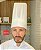 Touca Toque Blanch - Chapéu Cozinheiro - Modelo com Pregas Uniblu - Imagem 1