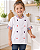 Camisa Chefe Infantil - Dolman Infantil - Listras Coloridas - UNB - Imagem 11