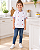 Camisa Chefe Infantil - Dolman Infantil - Listras Coloridas - UNB - Imagem 8