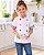 Camisa Chefe Infantil - Dolman Infantil - Listras Coloridas - UNB - Imagem 1